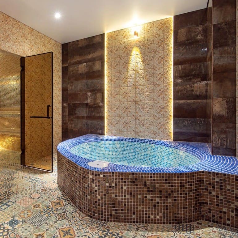 Bathhouse with Jacuzzi in Batumi — Sauna, Hammam, and Hydromassage ...